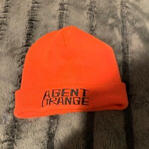 #299 Agent Orange Beanie - Vibrant Orange